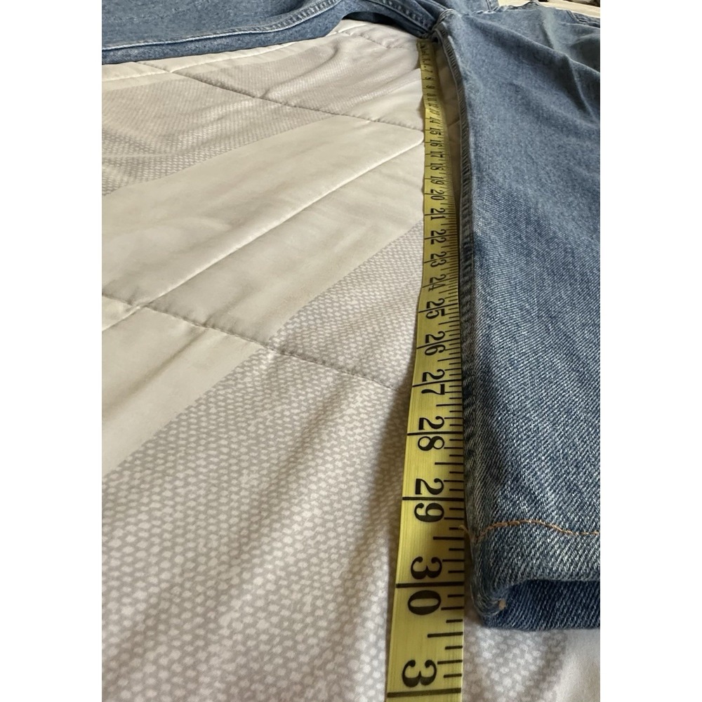 VTG 1997 Levi's 505 Regular Fit Jeans Mens 42x32 (40x30.5) Medium Wash Denim 90s - Picture 5 of 14